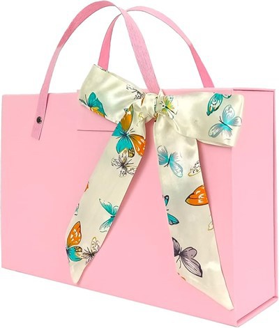 Confezione regalo rosa portatile